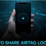 how to share airtag location