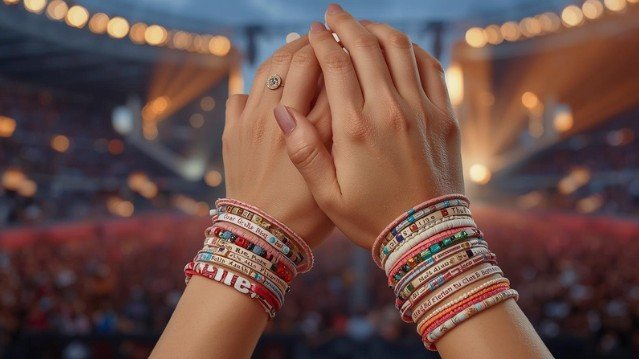 Friendship bracelets are a core part of the experience