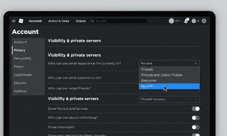 How to Turn Off Joins in Roblox on Computer (Browser or PC App)
