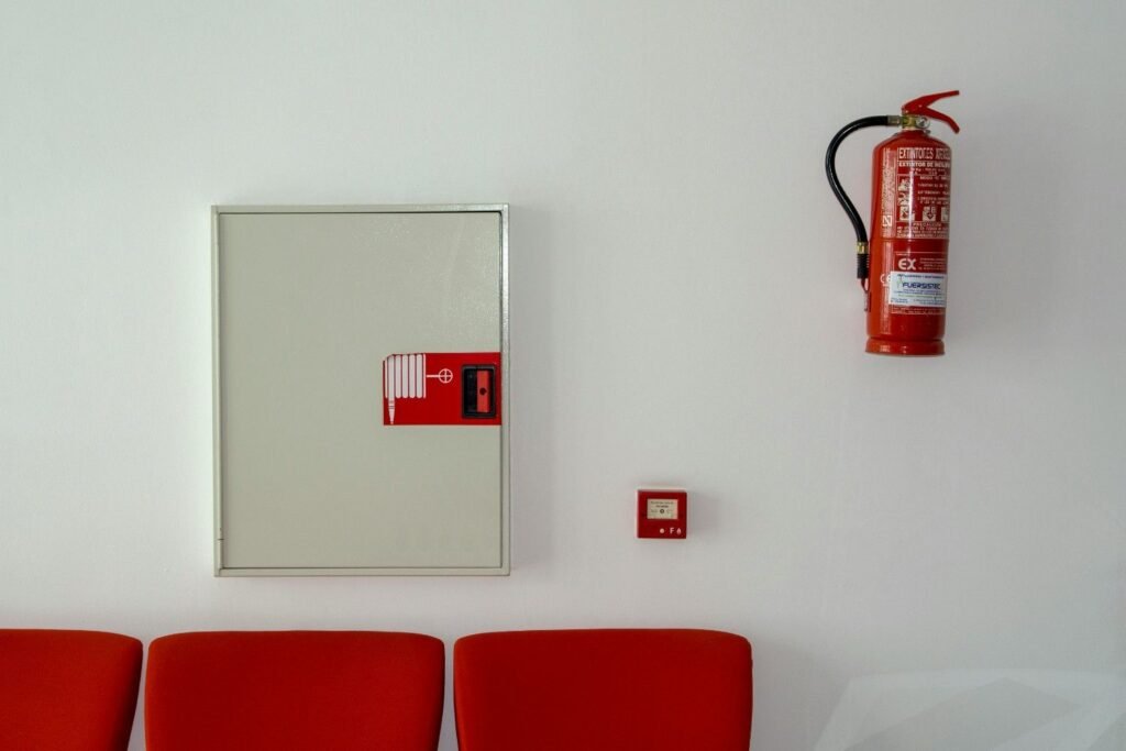 Fire safety protocols and equipment