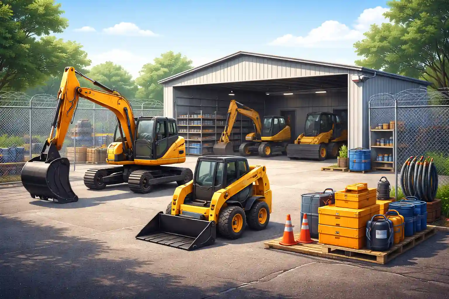 Safe & Sound: Ultimate Tips for Construction Equipment Storage