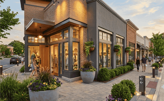 Retail Curb Appeal How Smart Exterior Design Drives In-Store Foot Traffic